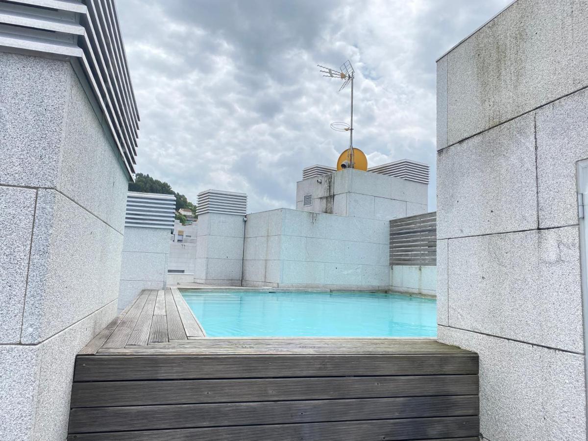 Apartamento Con Piscina Vigo Exterior photo